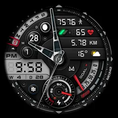 MD242 Hybrid watch face