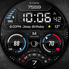 MD289 Digital watch face