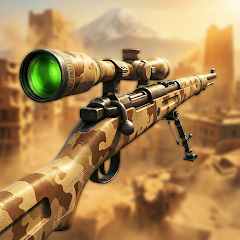 Ghost Sniper: Krig FPS